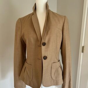 Gorgeous Banana Republic tan suit. Size 4